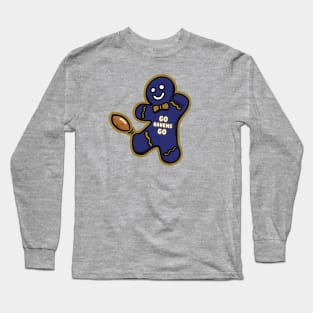 Baltimore Ravens Gingerbread Man Long Sleeve T-Shirt